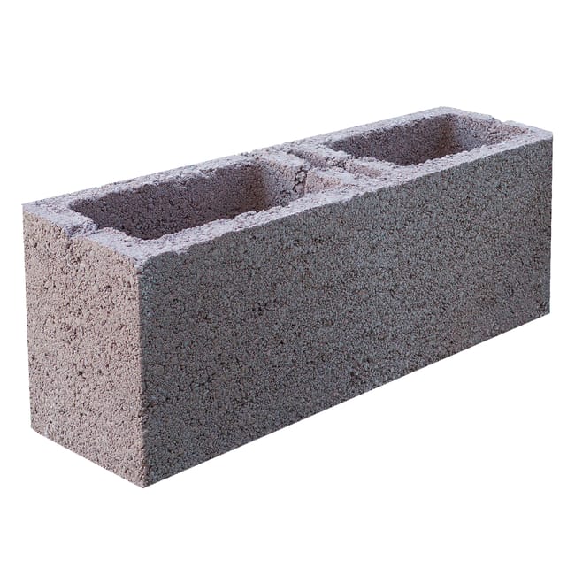 BLOQUE DE HORMIGÓN GRIS 50X20X15 CM - 1