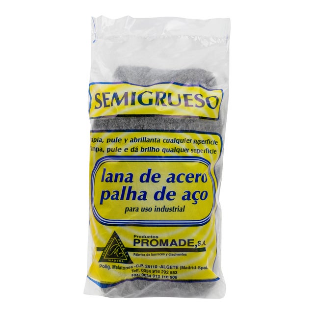 LANA ACERO 140GR GRANO MEDIO