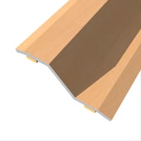 PERFIL TRANSICIÓN SUELO DESNIVEL ADHESIVO ACERO HAYA 83CM - 1