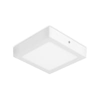 DOWNLIGHT LED SUPERFICIE CUADRADO BLANCO 6W LUZ CALIDA - 1