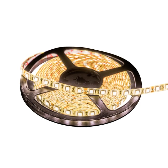 TIRA LED 24V 5M 9,6W/M LUZ CÁLIDA  IP20  - 1