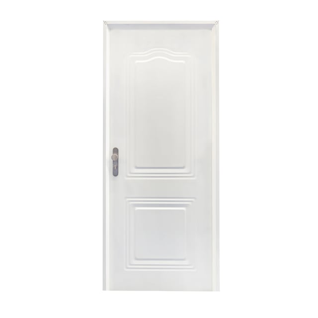 PUERTA ENTRADA RESIDENCIAL LACADA BLANCA 80 CM DERECHA