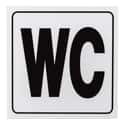SEÑAL ADHESIVA WC 1UD - 1