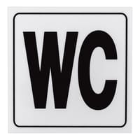 SEÑAL ADHESIVA WC 1UD - 1