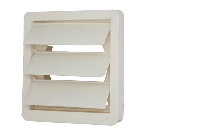 REJILLA DE VENTILACION EMPOTRABLE PVC  100  MM - 1