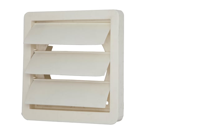 REJILLA DE VENTILACION EMPOTRABLE PVC  100  MM