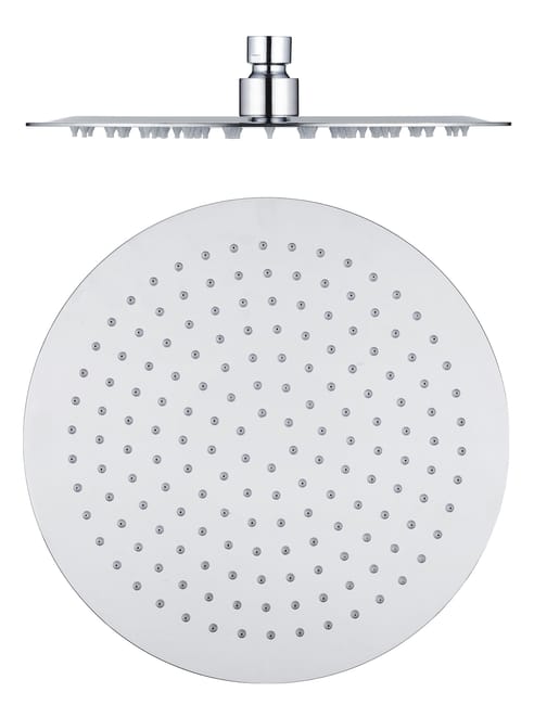 ROCIADOR DE DUCHA REDONDO INOX 30 CM - 1