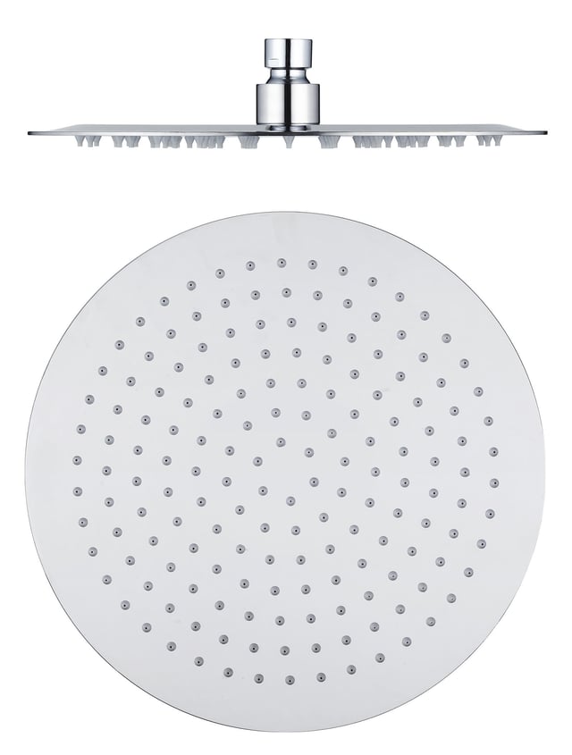 ROCIADOR DE DUCHA REDONDO INOX 30 CM