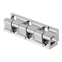 BISAGRA PLANA UNIVERSAL 55  MM. CROMADA. 2 UDS - 1