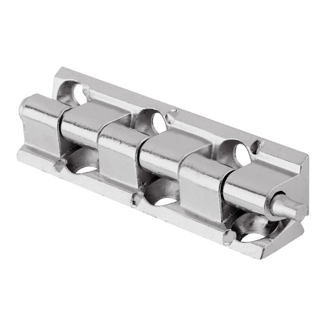 BISAGRA PLANA UNIVERSAL 55MM. CROMADA. 2UDS