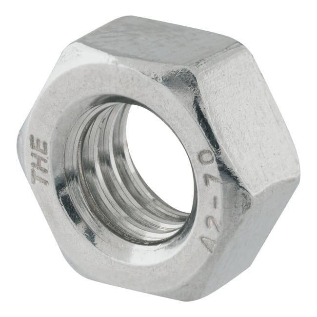 TUERCA HEXAGONAL DIN 934 ACERO INOXIDABLE A2 M8. 100 UDS. - 1