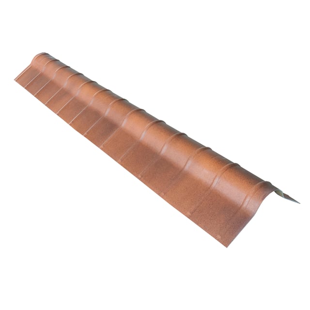 CUMBRERA TEJA POLIVALENTE 1,20M TERRACOTA ENVEJECIDO