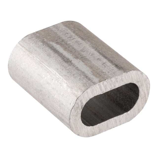 CASQUILLOS MANGUITOS ALUMINIO PARA CABLE 6 MM. 8 UDS