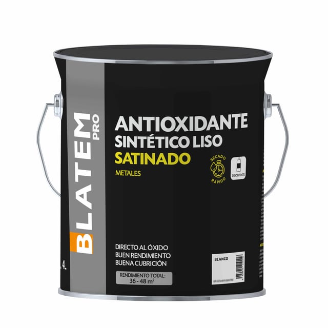ESMALTE SINTETICO ANTIOXIDANTE BRILLANTE 4L BLANCO