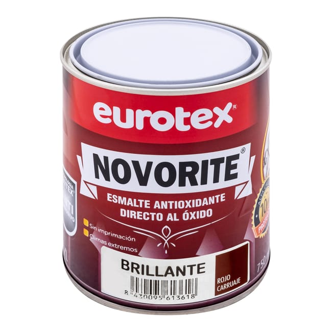 ESMALTE SINTÉTICO ANTIOXIDANTE BRILLANTE NOVORITE 750ML RJ CARRUAJE - 1