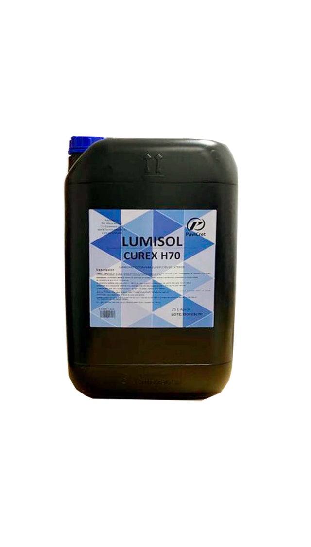 SELLADOR PARA HORMIGÓN IMPRESO LUMISOL CUREX H70 25 L