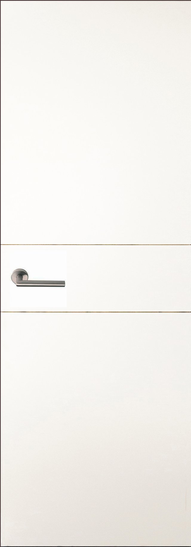 PUERTA ABATIBLE EN BLOCK LACADA BLANCA 62,5CM CIEGA DERECHA