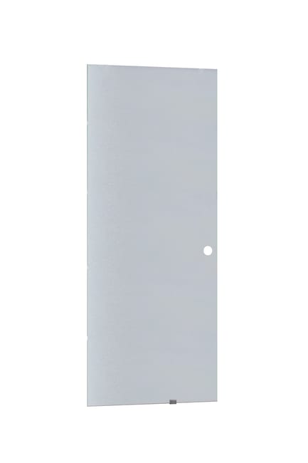 PUERTA CORREDERA DE CRISTAL ORLANDO ANCHO 73 CM PARA TAPETA - 1