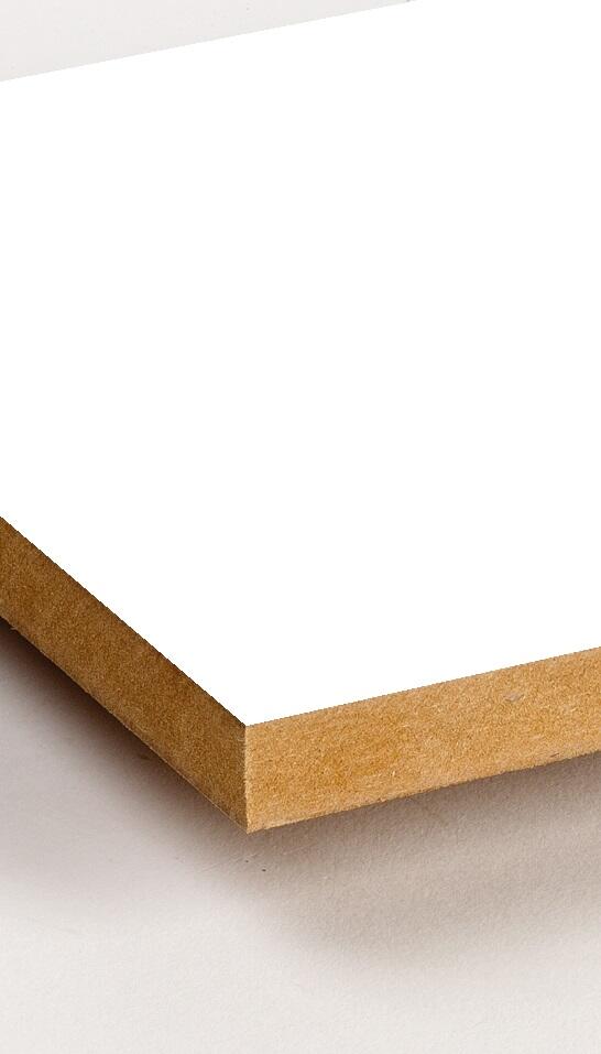 TABLERO MDF MELAMINA BLANCO 244X122X1,9 CM