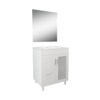 CONJUNTO MUEBLE DE BAÑO CALIPSO BLANCO 61X45,2CM - 1