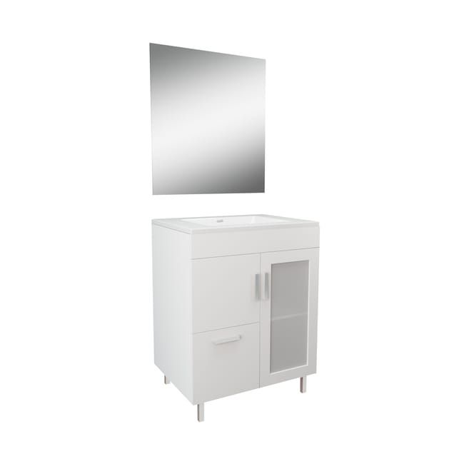 CONJUNTO MUEBLE DE BAÑO CALIPSO BLANCO 61X45,2CM - 1