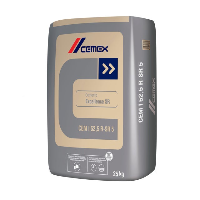 CEMENTO GRIS CEMEX 52.5SR 25 KG