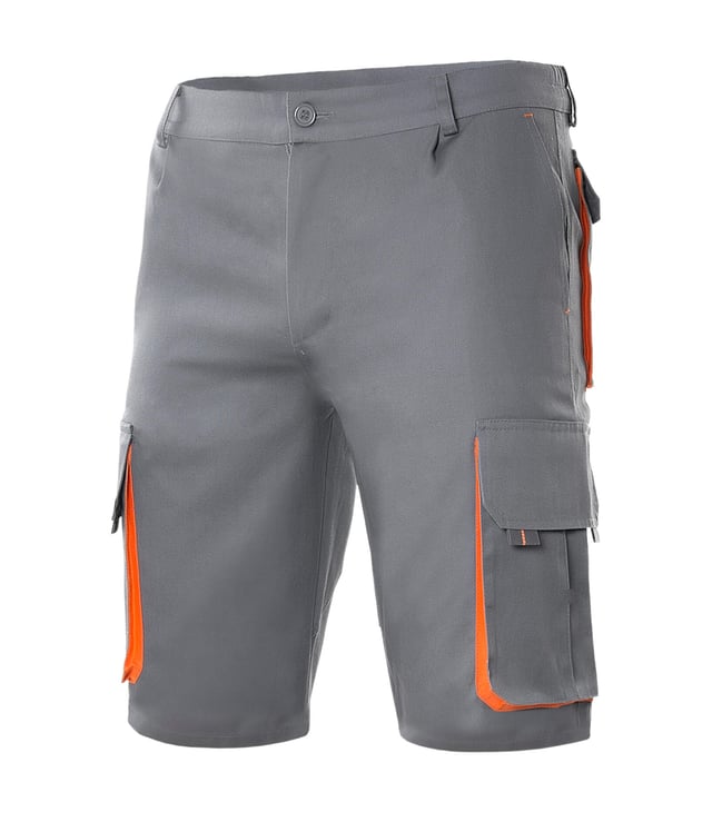 BERMUDA MULTIBOLSILLOS REFORZADA GRIS TALLA 42 VELILLA 103007