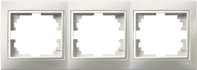 MARCO TRIPLE SERIE EUROPA BLANCO