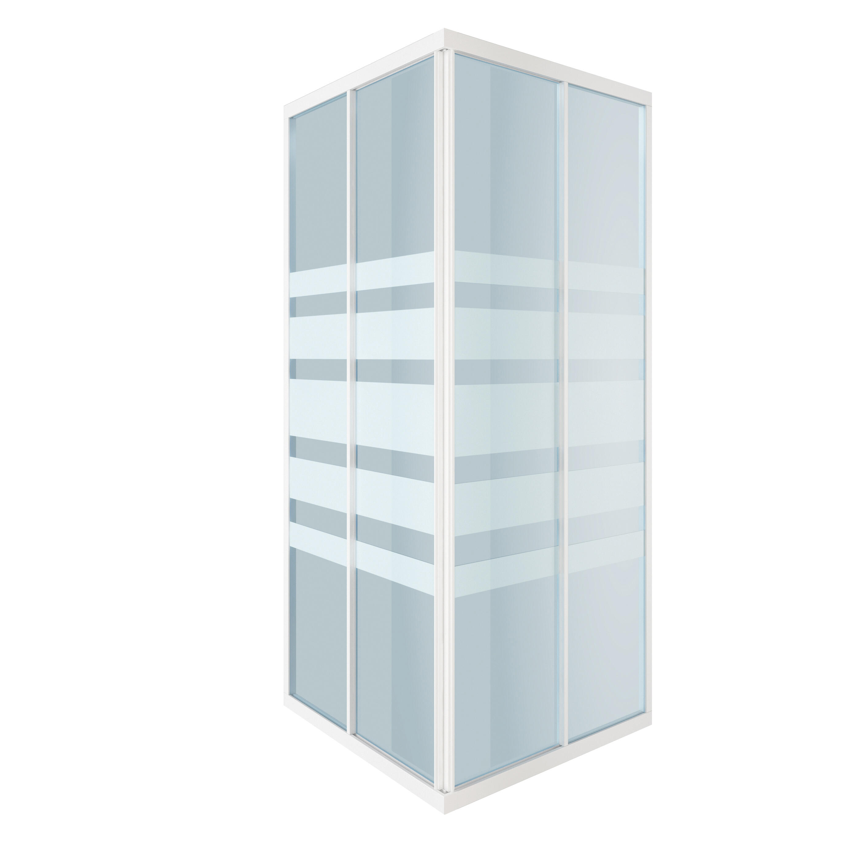 MAMPARA DE DUCHA CUADRADA 90 X 90 CM SIENA - 2