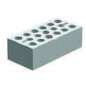 LADRILLO DE HORMIGÓN GERO 25X10X12 CM - 1
