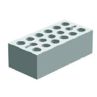 LADRILLO DE HORMIGÓN GERO 25X10X12 CM - 1