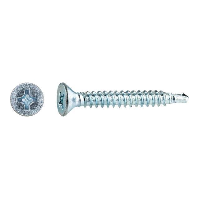 TORNILLOS ROSCA PARA METAL CINCADOS 4,2X32MM. 250UDS