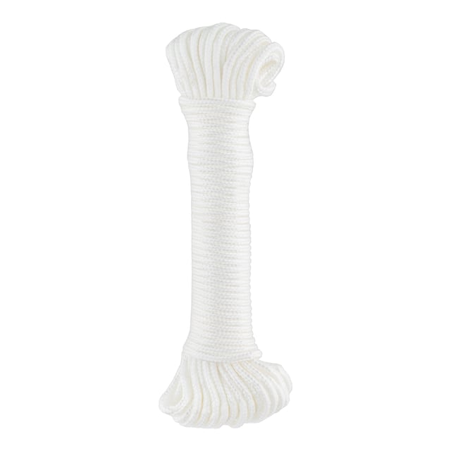 CORDON  RIEL 2.5  MM. 10 M BLANCO ROMBULL