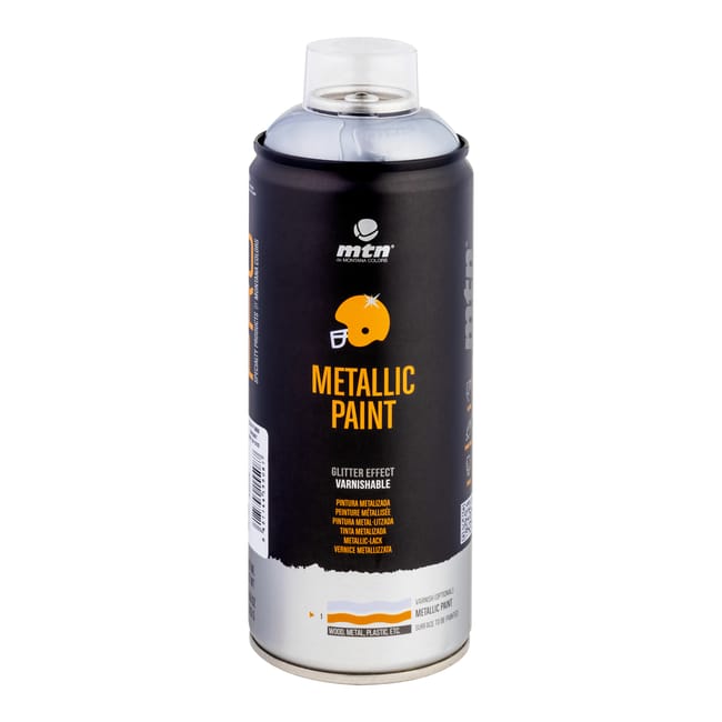 ESPRAY PINTURA METALICA 400ML ALUMINIO - 1