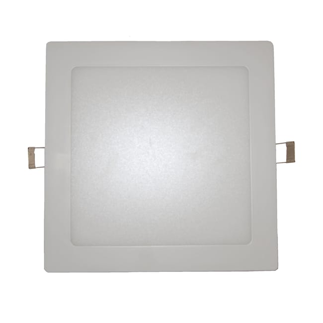 DOWNLIGHT LED EMPOTRAR CUADRADO BLANCO 20W LUZ FRIA - 1