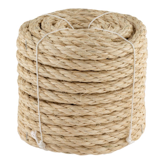 CUERDA SISAL CABLEADA 12MM 15M BEIGE ROMBULL