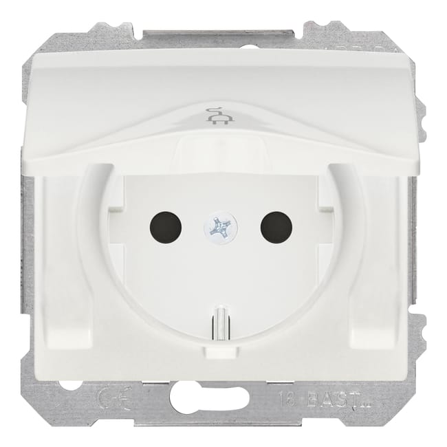 SCHUKO SERIE IRIS ESTANCA BCO - 1