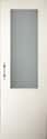 PUERTA ABATIBLE EN BLOCK LACADA BLANCA 72,5CM DERECHA - 1