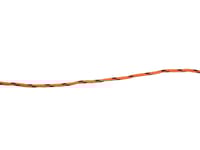 CORDON POLIAMIDA Y POLIESTER TRENZADA CON ALMA 2.5MM. 1 M NARANJA FLÚOR.  ROMBULL - 1