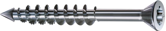TORNILLOS TIRAFONDO PARA MADERA CINCADO 4X40MM. 200UDS