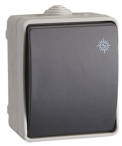 PULSADOR SUPERFICIE IP54 - 1