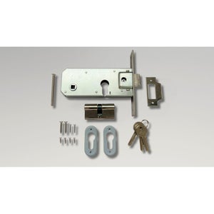 Cerradura Eléctrica Jis 12 Voltios 1037 - Sobreponer, Gris, Con Liberación Automática Y Receptor De Pestillo