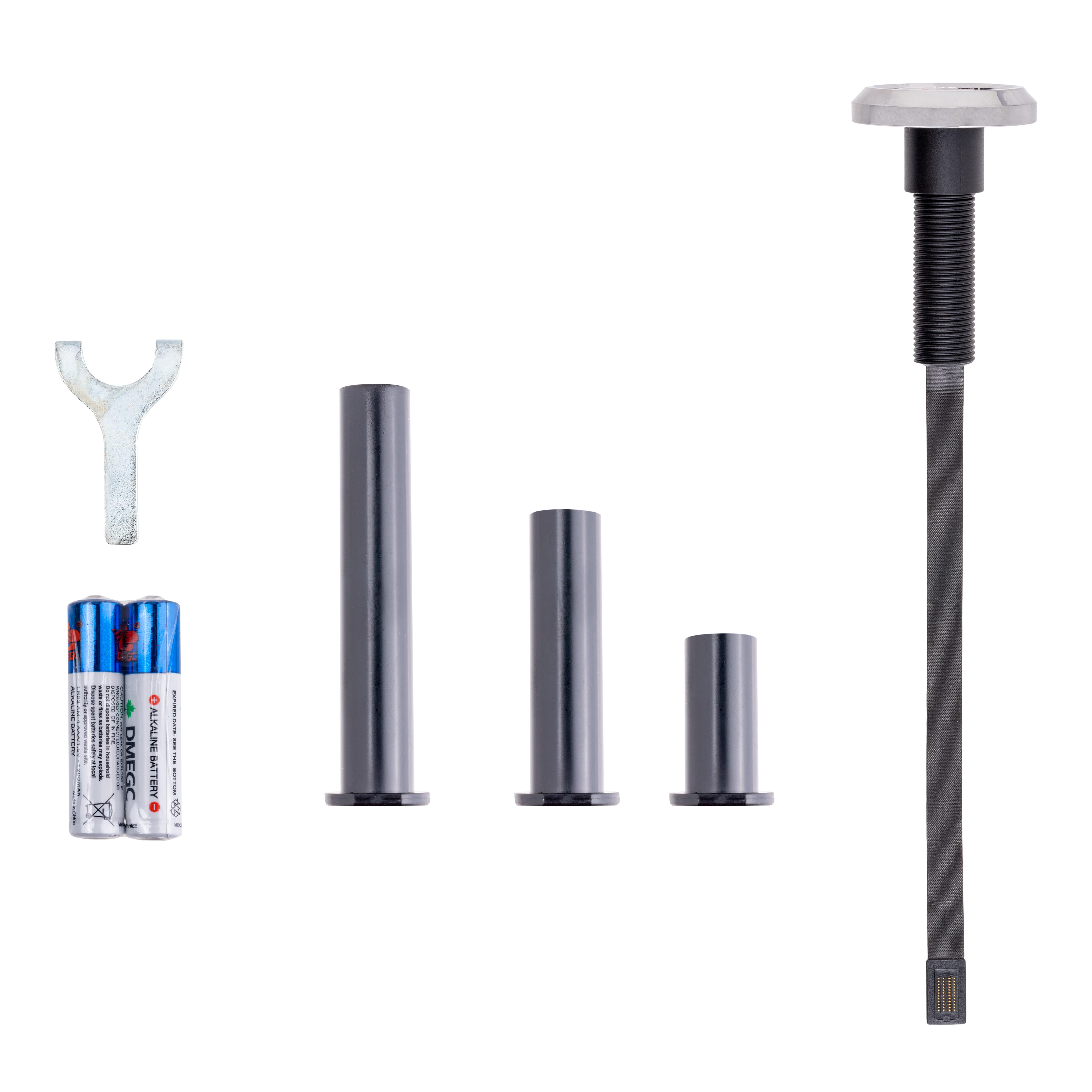 MIRILLA DIGITAL PARA PUERTA LCD DE 3,2 PULGADAS COLOR PLATEADO - 3