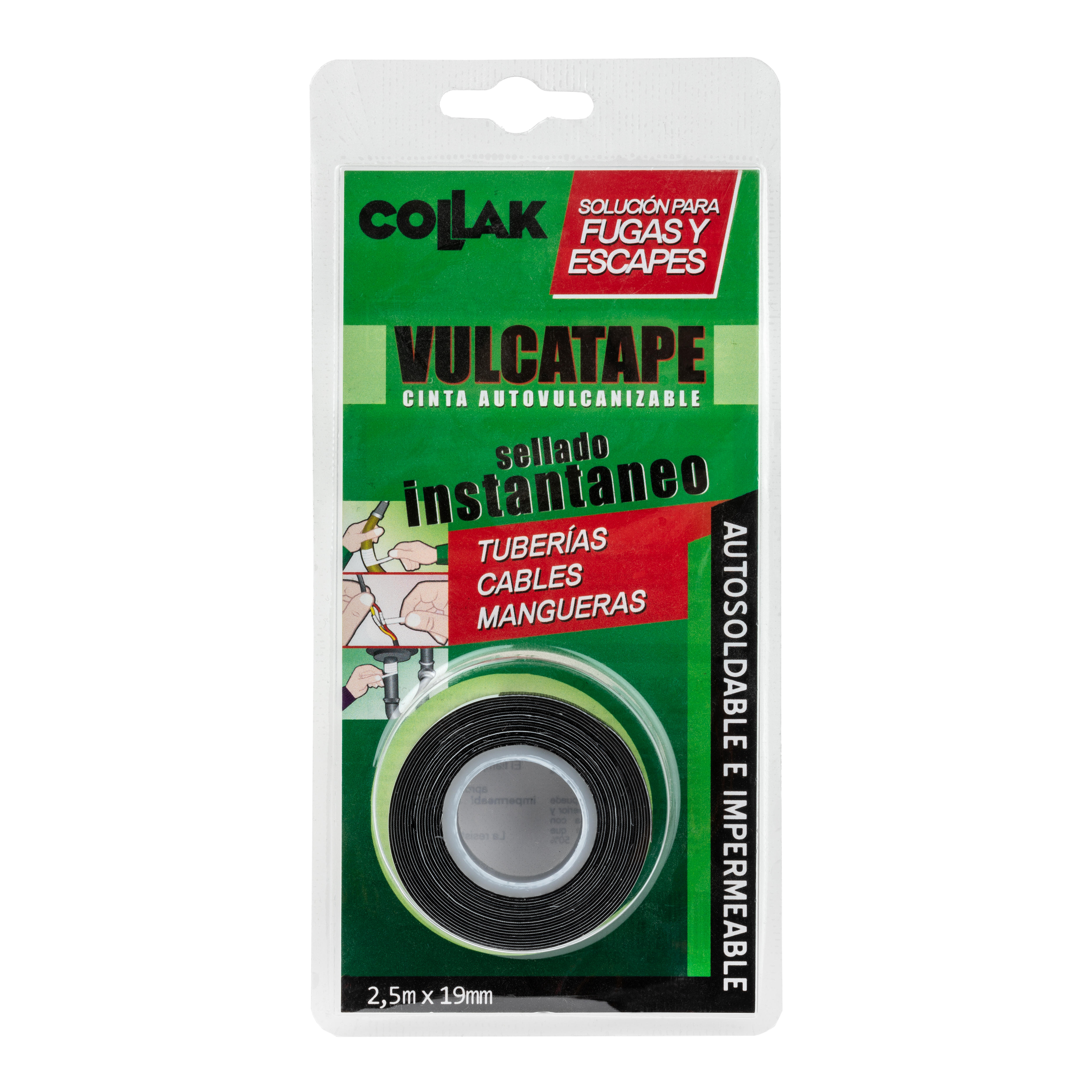 CINTA AUTOVULCANIZABLE NEGRA 19MMX2.5 M - 3