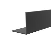 ANGULO PVC NEGRO 25X25X1MM 2,6M - 4