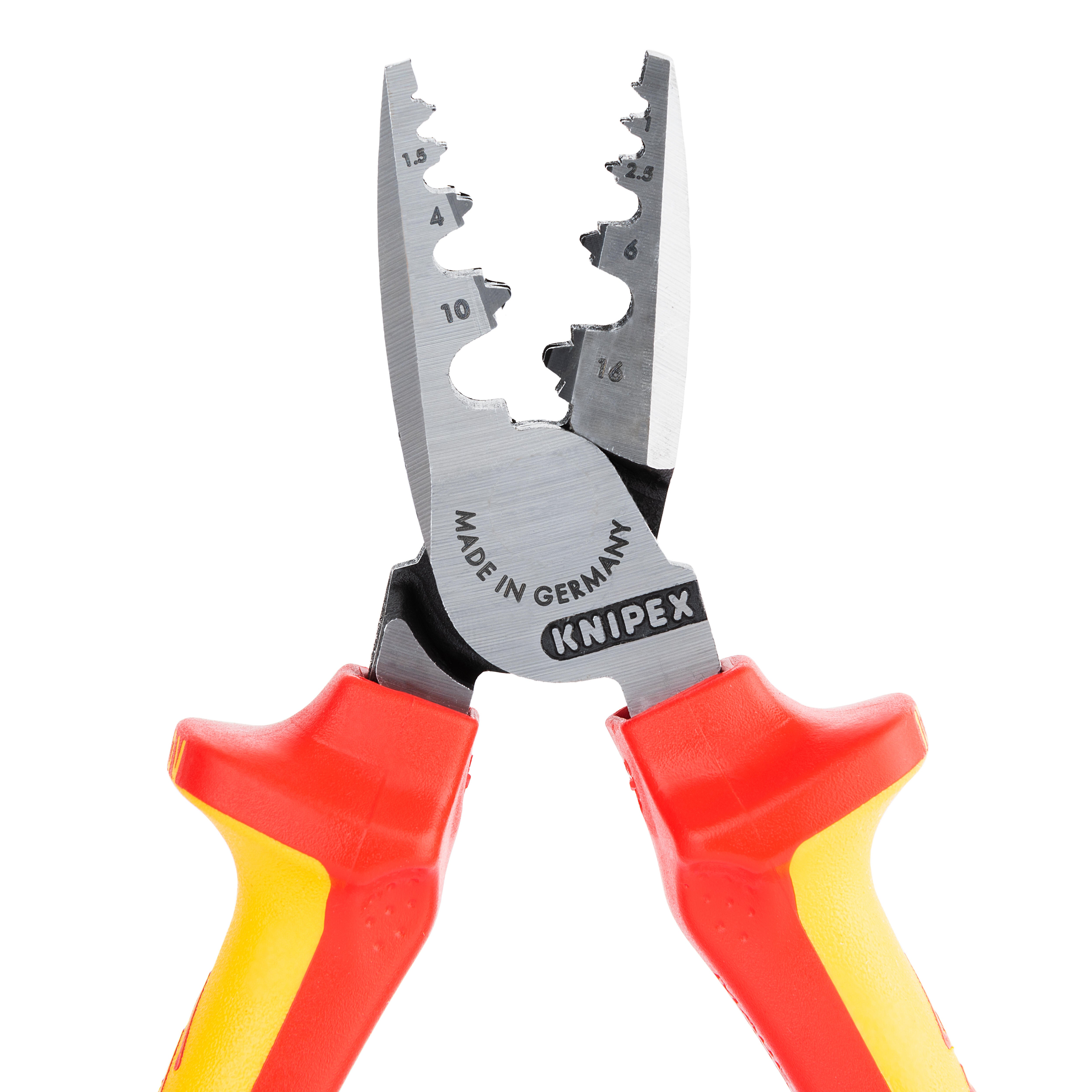 ALICATE AISLADO ENTALLAR 180MM KNIPEX - 3