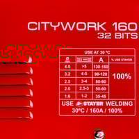 SOLDADOR INVERTER MMA 160A STAYER CITYWORK 160A - 9