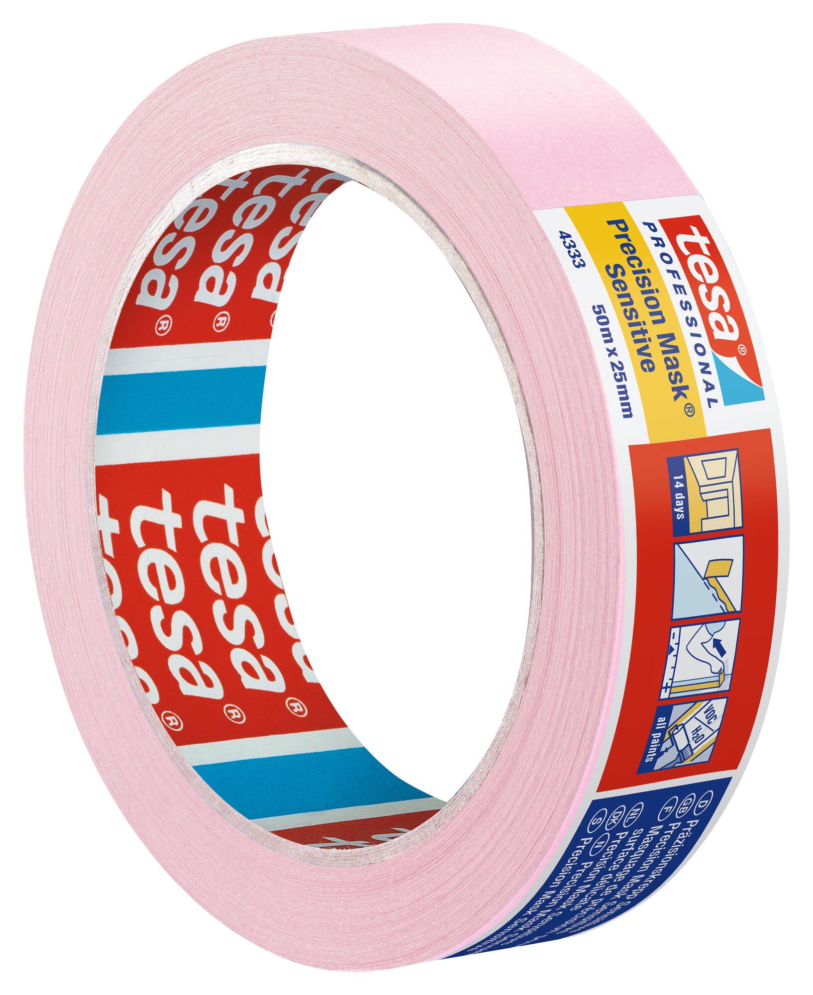 CINTA DE PINTOR BAJO TACK 25MM 50M - 3