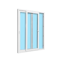 VENTANA PVC CORREDERA BLANCA 150X200 - 3