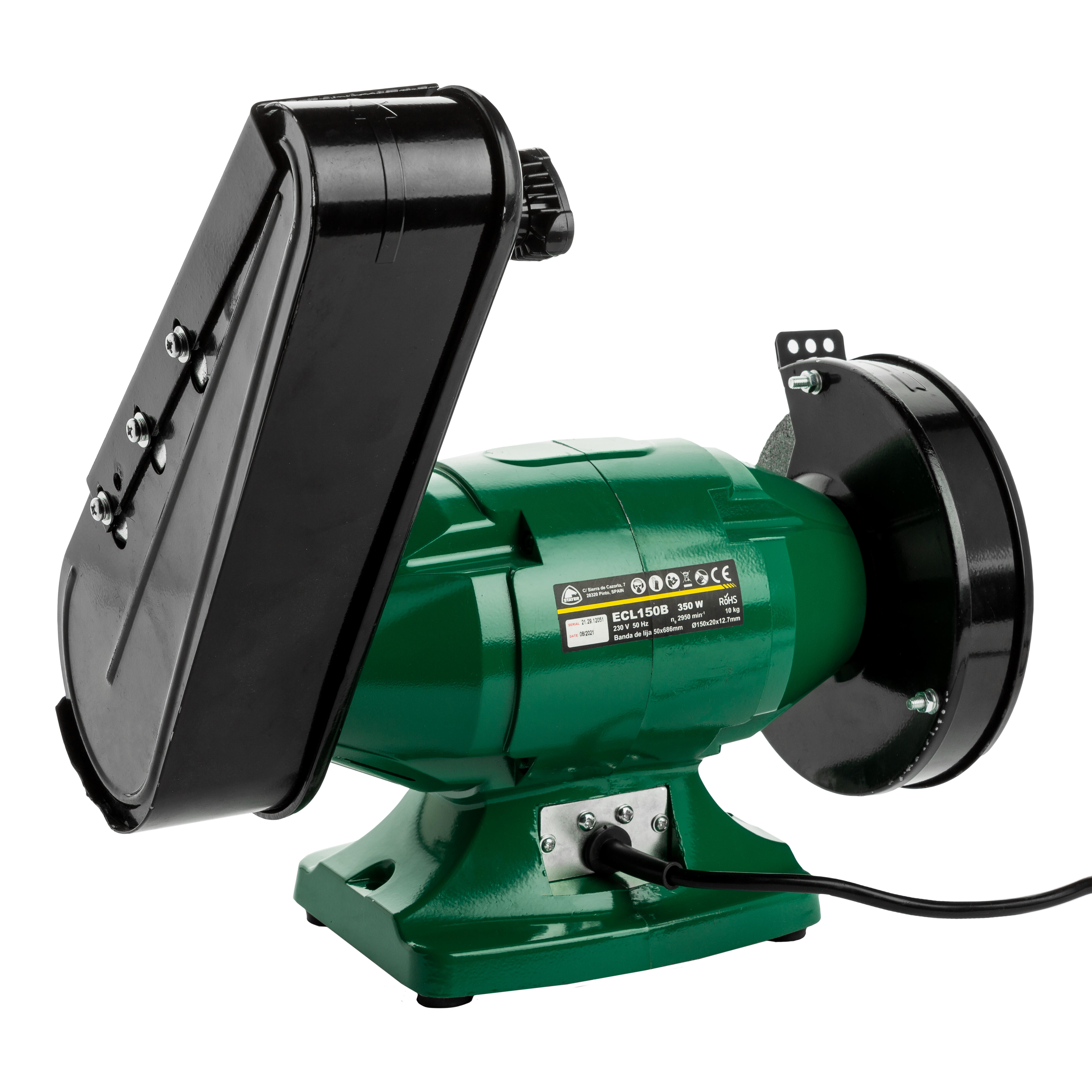 ESMERILADORA LIJADORA STAYER ECL 150 B 150MM 350W - 6